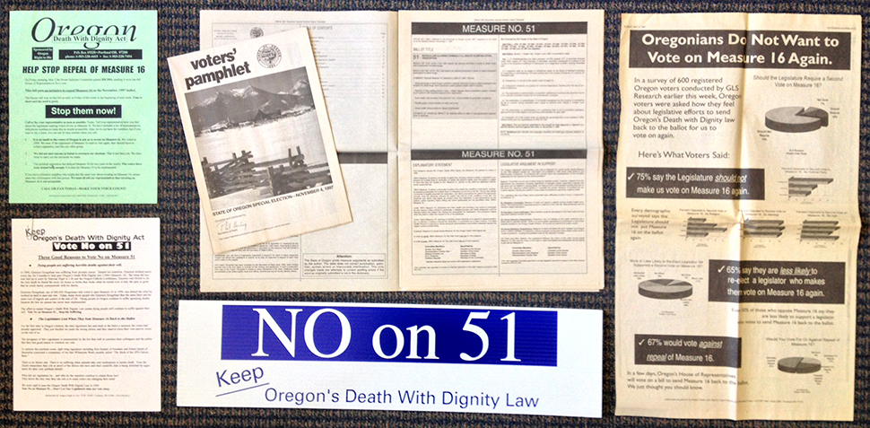 No on 51 Campaign Materials